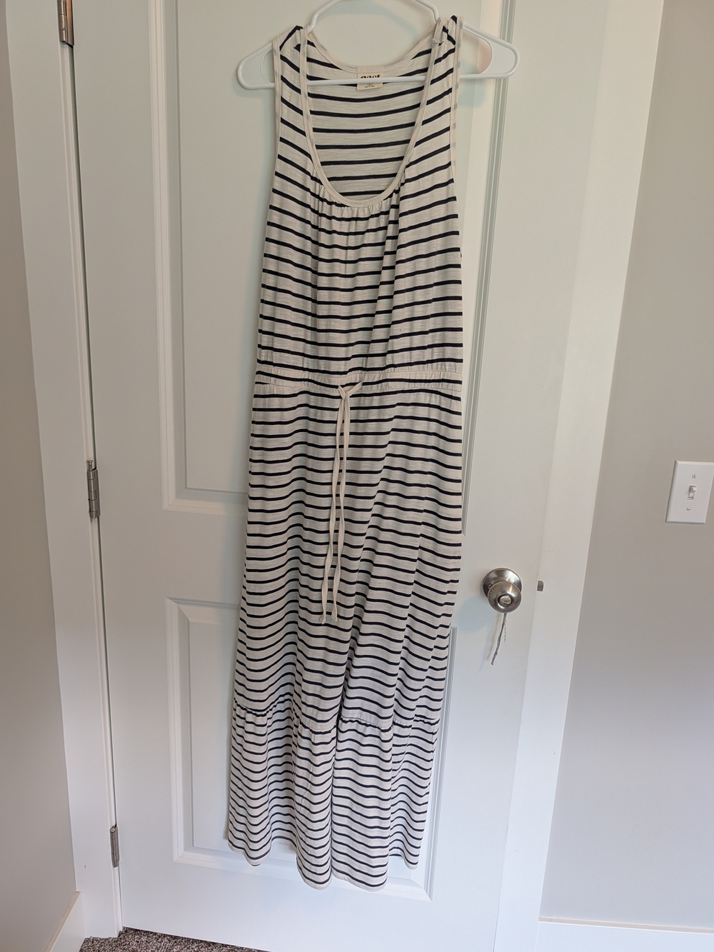 Pact striped knit Maxi Dress